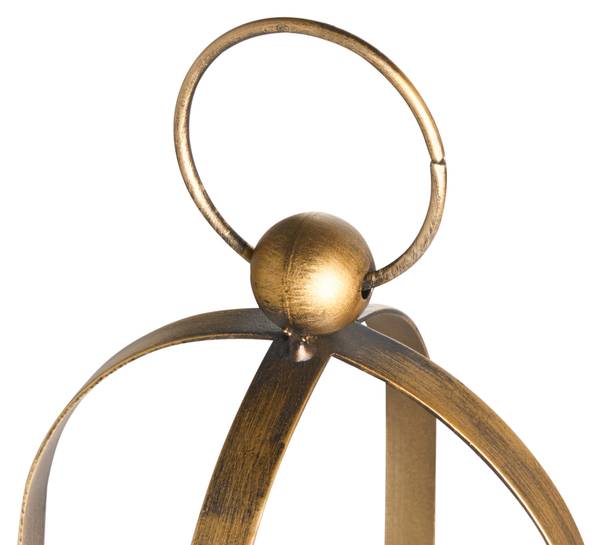 Kandelaar MARAWI goud - metaal - 18 x 48 x 18 cm