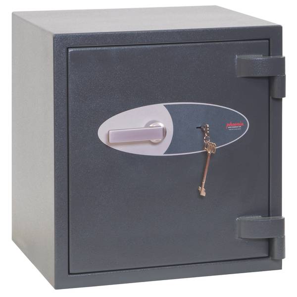 Sicherheitstresor HS2051K Grau - Stahl - 52 x 55 x 50 cm
