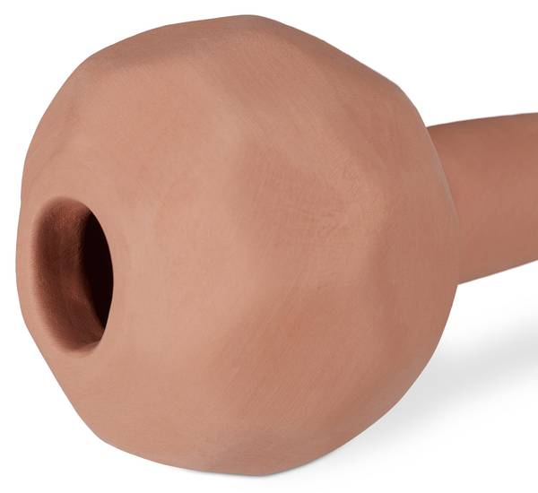 12x Ton Bewässerungskugeln Braun - Keramik - 6 x 11 x 6 cm