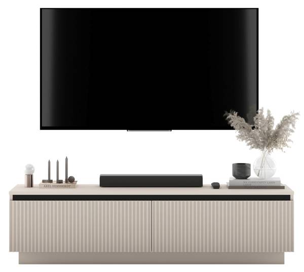 TV-Lowboard Selene Beige - Kaschmir