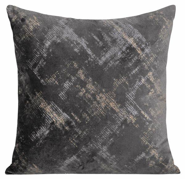 Kissenbezug ADRIA Grau - Textil - 40 x 40 x 1 cm