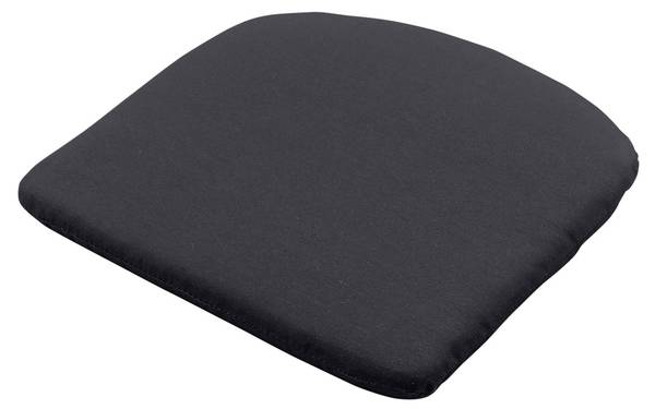 Sitzkissen Basic 4er-Set Schwarz
