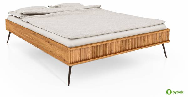 Bettgestell LINA 200 x 80 cm - Wildeiche