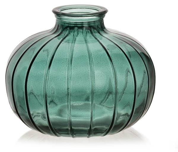 Vase SERENITE Grün - Glas - 11 x 9 x 9 cm