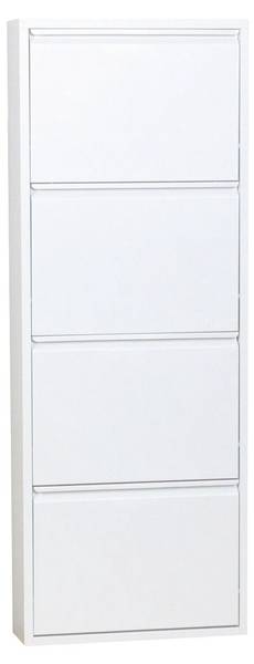 Schuhschrank Pisa Cremeweiß - Weiß