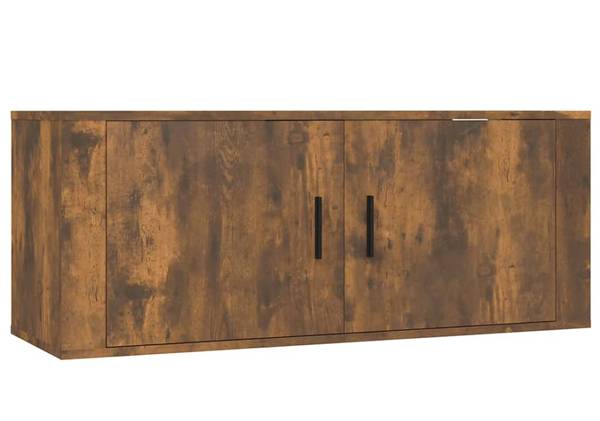 TV-Schrank 8er Set D234 Braun - Holz teilmassiv - 35 x 40 x 100 cm