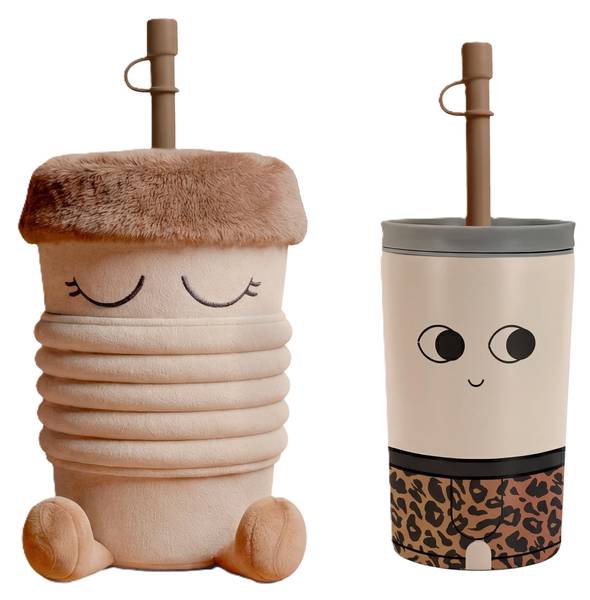 Kindertrinkflasche BREWSTER THE BOLD Braun - Kunststoff - 11 x 25 x 11 cm