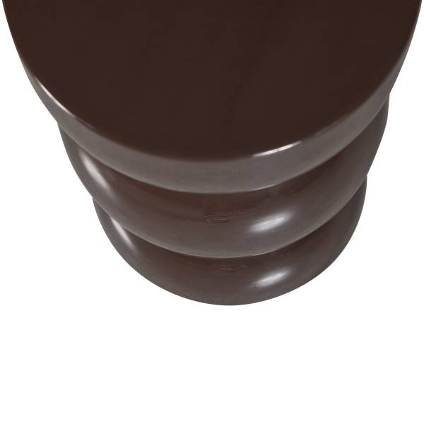Beistelltisch Breno Braun - Eisen - 30 x 46 x 30 cm