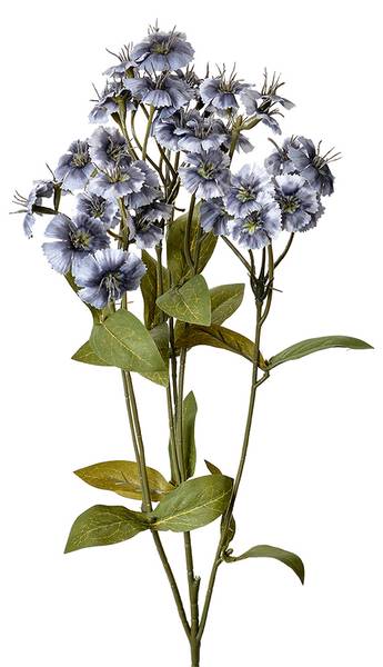Kunstblume 86339 Blau - Kunststoff - 8 x 63 x 8 cm