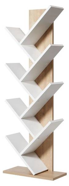 Bücherregal TUVAL Braun - Holzwerkstoff - 22 x 130 x 46 cm