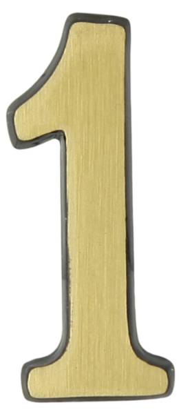 Hausnummer ZNAL Metall - 40 x 40 x 1 cm