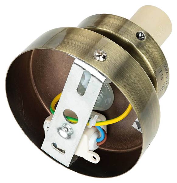 Plafonnier TOHO Laiton - Gris métallisé