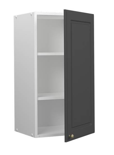 Badschrank Fame-Line 43420 Grau - Holzwerkstoff - 40 x 72 x 35 cm