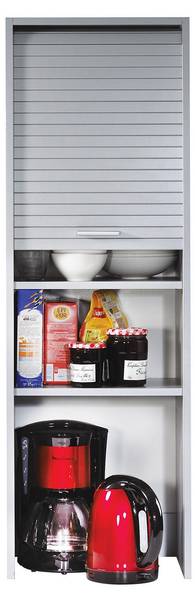 Küchenschrank COOK Aluminium - 40 x 124 x 35 cm