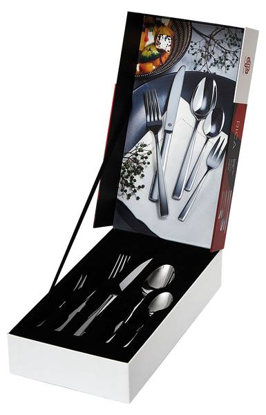 Besteckset Rica (30-teilig) Silber - Metall