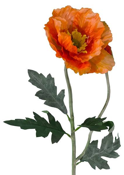 Kunstblume 55901 Orange - Kunststoff - 1 x 1 x 1 cm