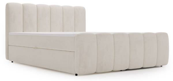 Boxspringbett CLOUD Beige - Liegefläche Breite: 180 cm