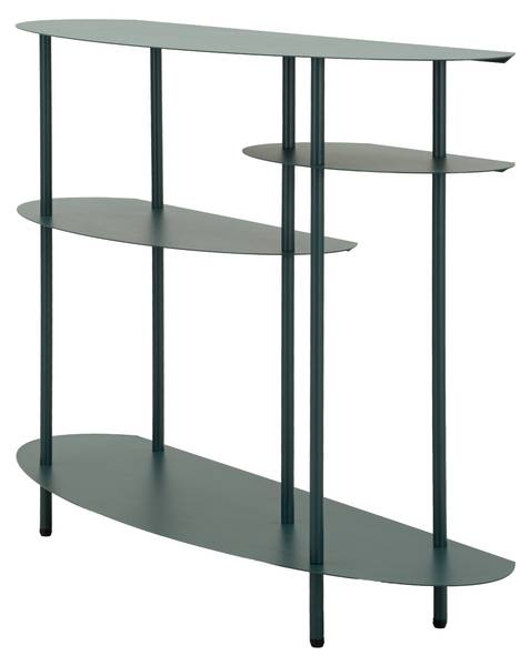 Console en métal octane cm 118X34X82 Vert - Métal - 34 x 82 x 118 cm