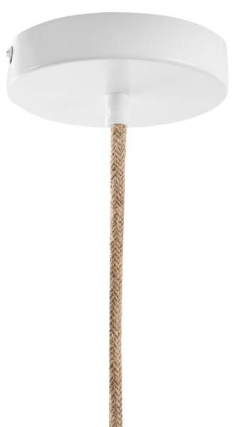 Pendelleuchten ORCHON Blau - Gold - Weiß - Rattan - 29 x 197 x 14 cm