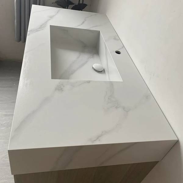 Waschbecken YT3256-100K 5er Set Tiefe: 100 cm