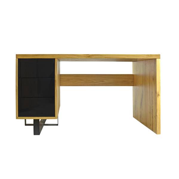 Moderner Eichen-Schreibtisch MOCCA Braun - Eiche - 150 x 75 x 80 cm