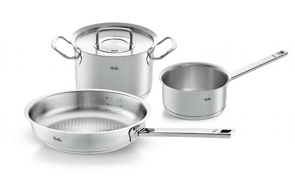 Topfset Original-Profi Collection 3-tlg Silber - Metall