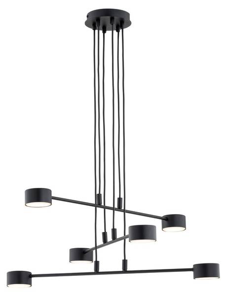 Pendelleuchte VK86818473 Schwarz - Stahl - 1 x 100 x 70 cm