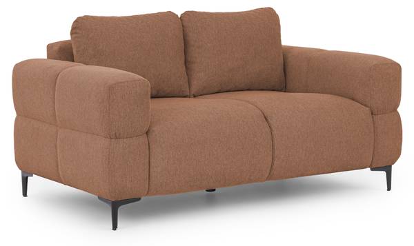2-Sitzer-Sofa Cardea Rubinrot