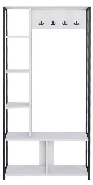 Kompaktgarderobe Caigua Weiß