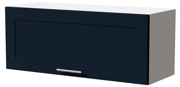 Klapphängeschrank OSLO W4B 90 Blau - Nachtblau - Weiß