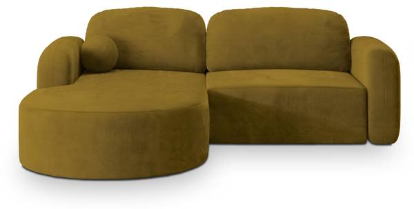 Ecksofa AMILIA M Gelb