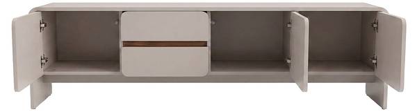 TV-Board DYSARA Beige - Holz teilmassiv - 180 x 51 x 39 cm