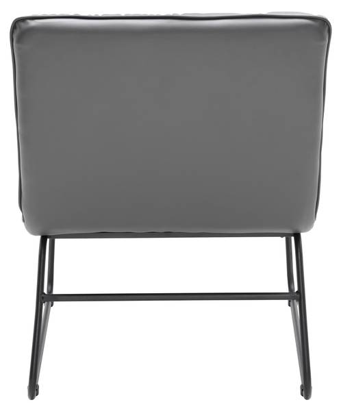 Relaxsessel ELEINA Grau - Kunstleder - 71 x 82 x 70 cm