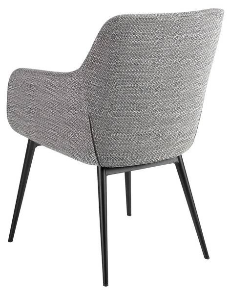 Stuhl 4222 Grau - Webstoff - 65 x 85 x 68 cm