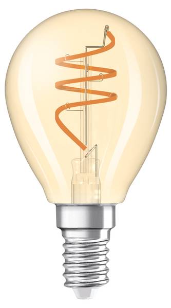 Led-Glühbirne Vintage Gold - Klarglas - 5 x 5 x 8 cm