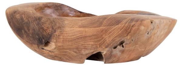 Tablett Rio Braun - Teakholz - 30 x 10 x 30 cm