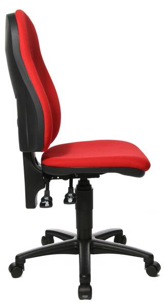 Bürostuhl Point 60 Rot / Schwarz
