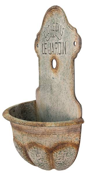 Pflanzenhalter Penelopesi Grau - Metall - 24 x 69 x 46 cm