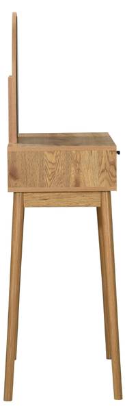 Schminktisch ALIA Braun - Holzwerkstoff - 39 x 140 x 80 cm