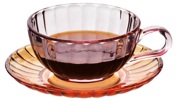 Tasse VINI Rot - Glas - 16 x 7 x 7 cm