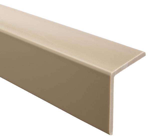 Winkelprofil Kantenschutz 735-KM Beige - Kunststoff - 2 x 4 x 80 cm