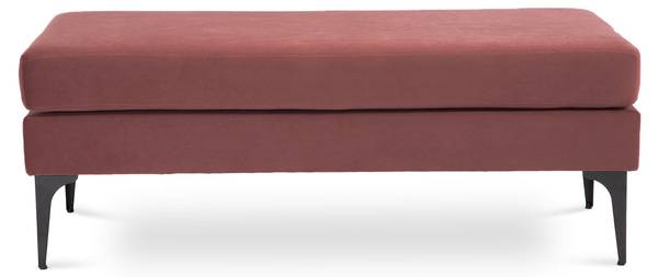 Banc/bout de lit MAX Rose vieilli