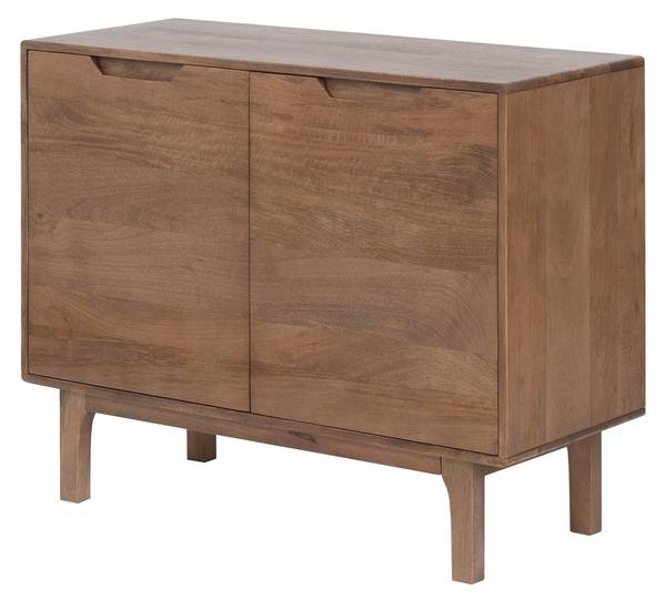Sideboard 11882 Braun - Massivholz - 100 x 80 x 40 cm