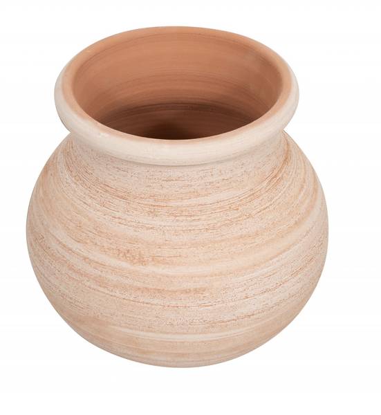 Übertopf KRUG Braun - Terracotta - 31 x 29 x 31 cm