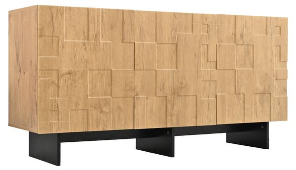 Sideboard Eurynom Ⅷ Braun - Holzwerkstoff - 140 x 70 x 40 cm