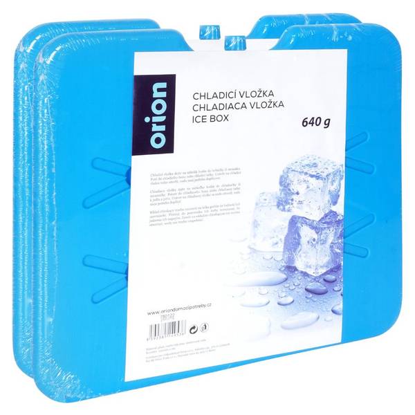 Kühlelemente 2er Set SET177 Blau - Kunststoff - 22 x 2 x 26 cm