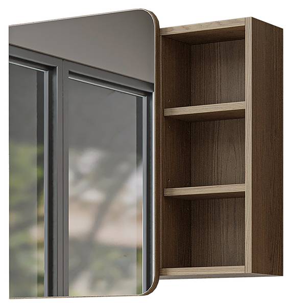 Spiegelschrank LYCIA-82 Eiche Hell