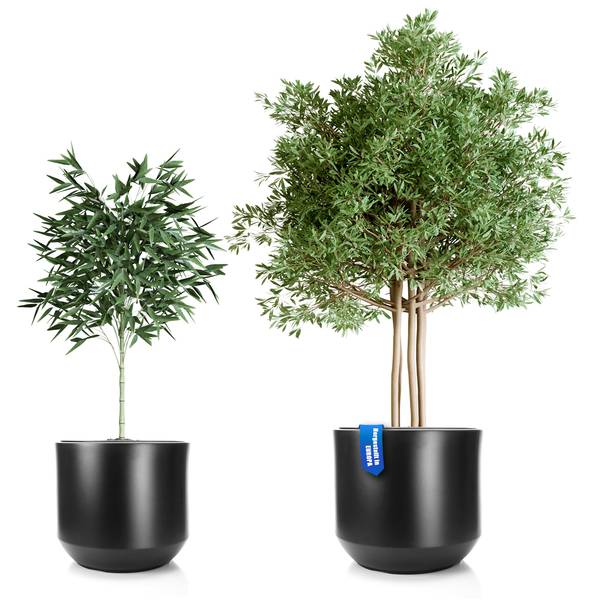Blumentopf 1769956 2er Set Grau - Kunststoff - 58 x 46 x 58 cm
