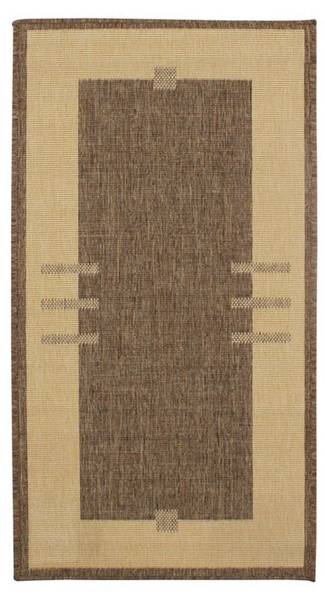 Tapis COTTAGE Marron - Textile - 60 x 60 x 110 cm
