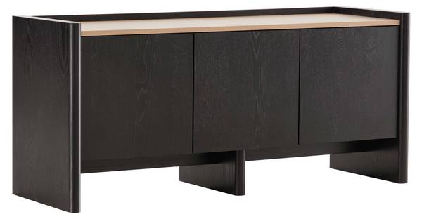 TV-Schrank Gina Braun - Eiche - 120 x 55 x 40 cm